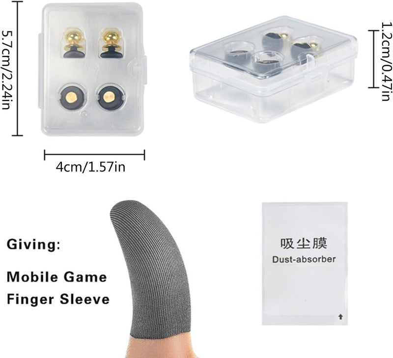 FPOUT Cellphone Game Assistant Button Mini Conductive Suction Cup Phone Game Artifact Game Joystick Finger Button - Image 2